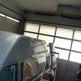 Hochdachreparatur, Poyesterdachreparatur 