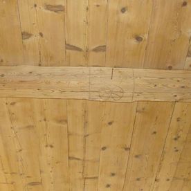 Sandstrahlen von Holz 